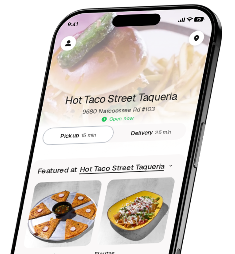 Hot Taco Street Taqueria app preview